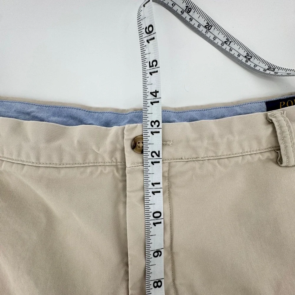 Polo‎ Ralph Lauren Stretch Classic Fit Chino Shorts Khaki Men's Size 46